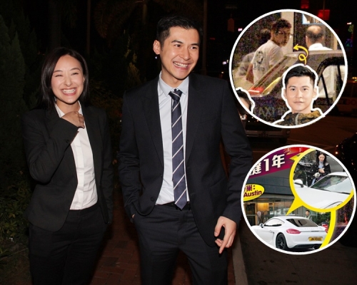 陳瀅和陳家樂雖然矢口否認戀情，但陳家樂被拍到深宵返回陳瀅的住所大廈。（資料圖片／《東周刊》截圖）