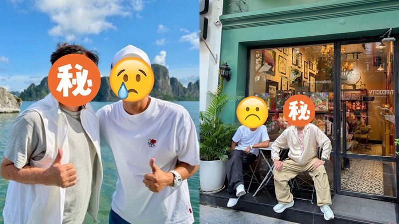 「左麟右李」經典聚首同享郵輪假期 譚詠麟狂晒合照證極致回春 竟「即場處決」細18年李克勤?