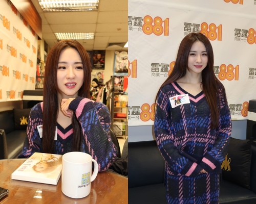 菊梓喬拎完最受歡迎女歌星,就同公司要求開個唱。
