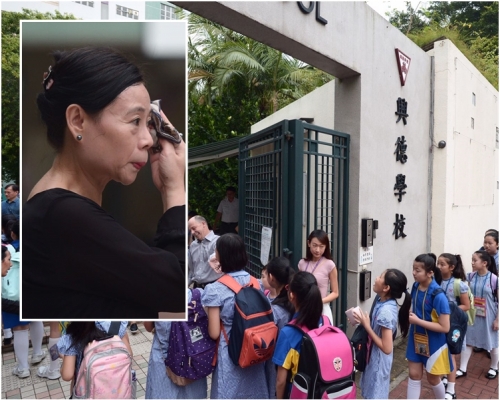 蕭麗珊（小圖）強調，不會在沒有任何原因下保留學額予學生。