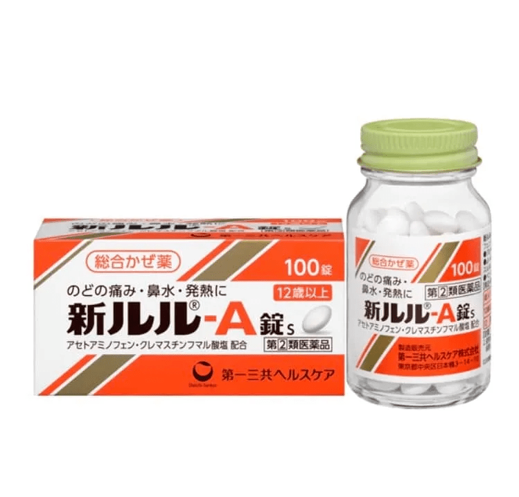 【感冒藥】新Lulu-A錠s 感冒藥（網上圖片）