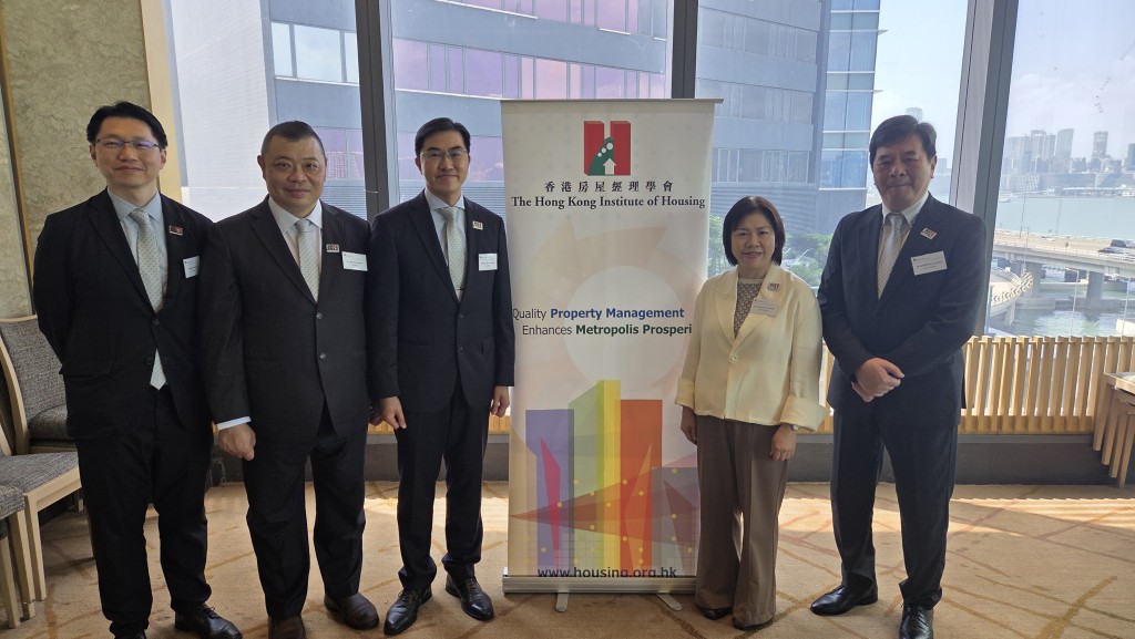 香港房屋經理學會舉行傳媒午宴。趙克平攝 香港房屋經理學會舉行傳媒午宴。趙克平攝