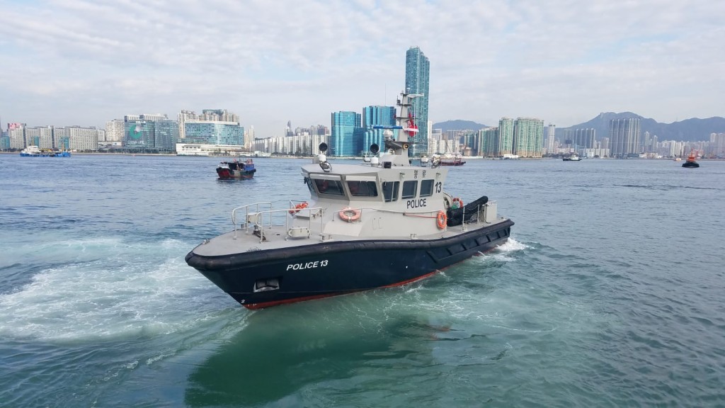 現場為北角城市花園對開海面。