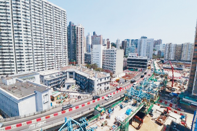 中九龍繞道(油麻地段),預計12月具備條件正式通車。