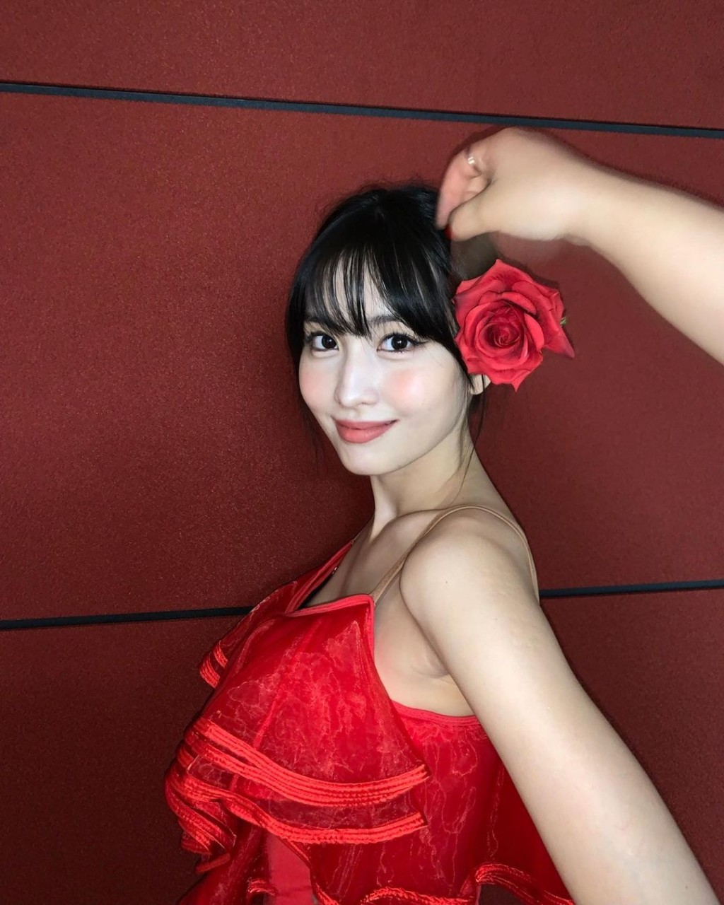 造型好有夏日Feel。