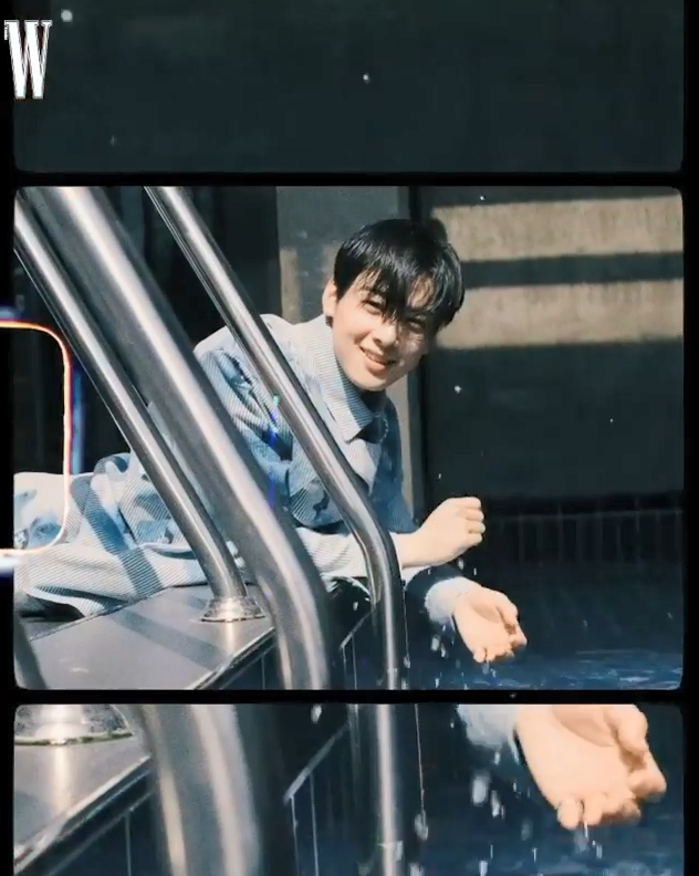 銀優快啲潑水過嚟。（來源：W KOREA）