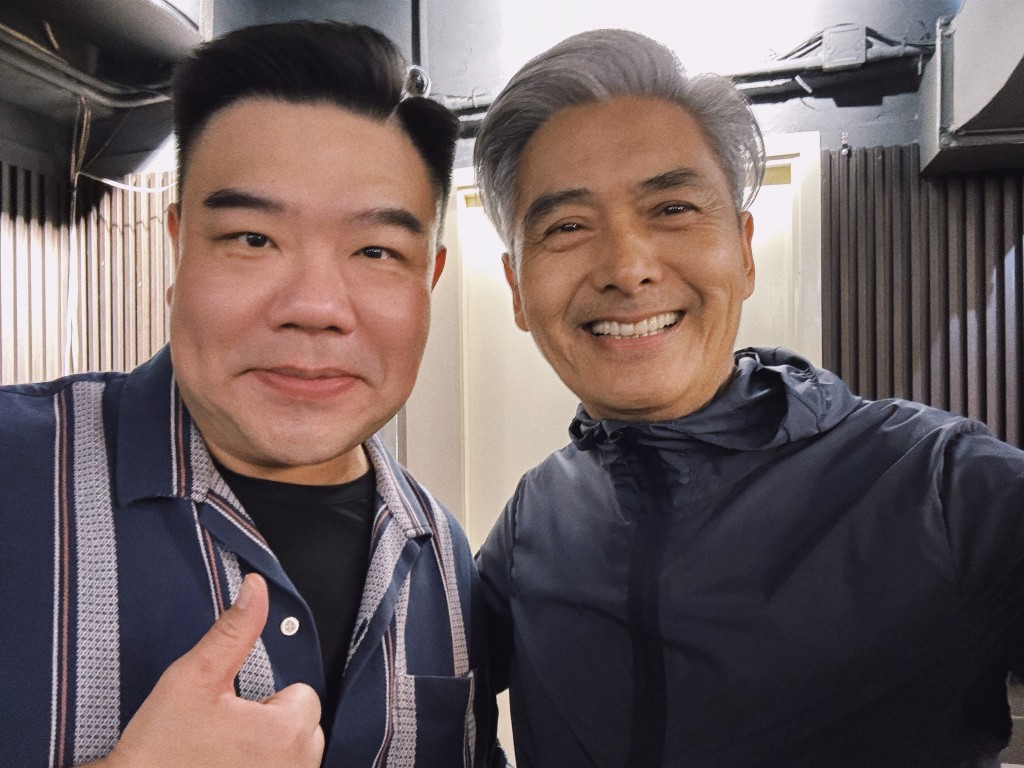 周潤發、林澄光合照。