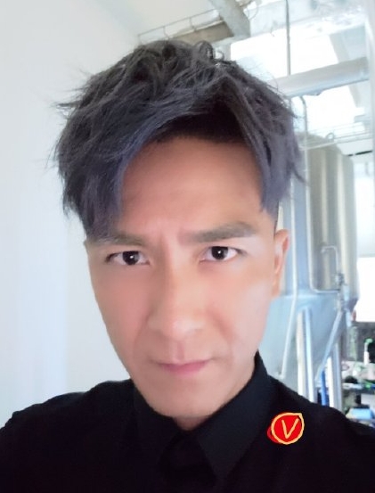 馬國明白髮造型。馬國明IG