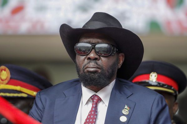 南蘇丹總統馬爾迪。AP資料圖片