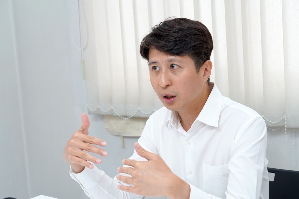 沈豪傑。葉偉豪攝 沈豪傑。葉偉豪攝