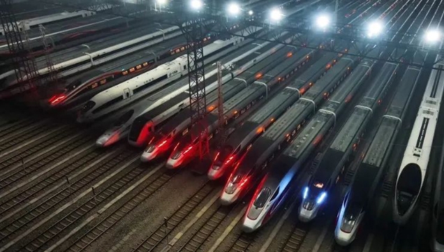 內地將在6月15日實施新的列車路線圖。資料圖片 內地將在6月15日實施新的列車路線圖。資料圖片