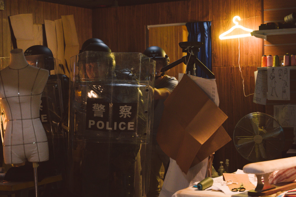 总结警队的宣传效果，顺便「剧透」警队接下来在本港3大电视台的宣传项目。《守城前传》剧照