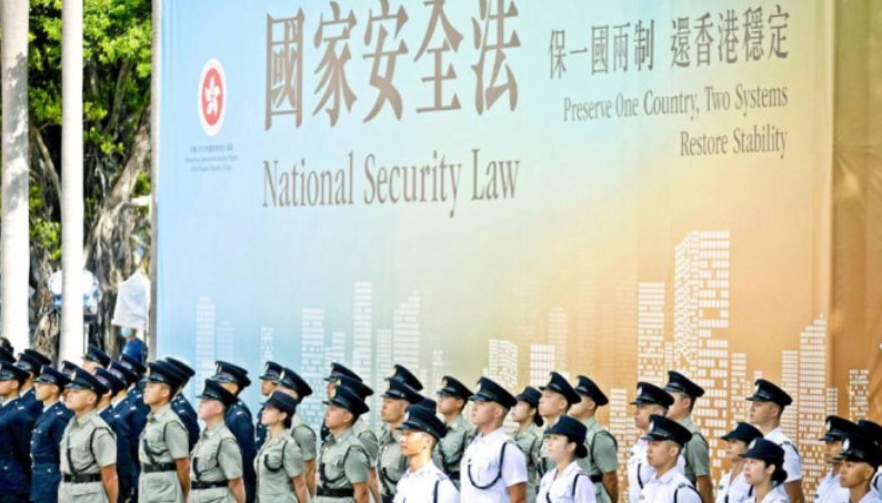 香港訂立香港國安法後，大體上已由亂到治，由治及興。資料圖片