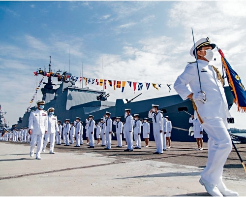 台灣軍艦。網圖