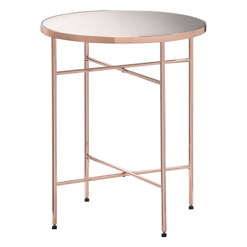 Matan粉紅色角機Side Table/原價$680、現售$340/Francfranc。