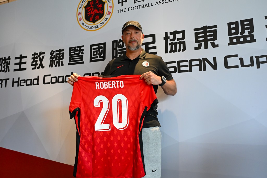 Chino受訪時亦指未來的目標是想打造一支優秀球隊，並在未來的世界盃外圍賽具競爭力。攝影：魏國謙