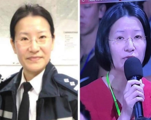 警方於今日記者會中表示,該名女子並非現職警員,而是已於離職的輔警。網圖