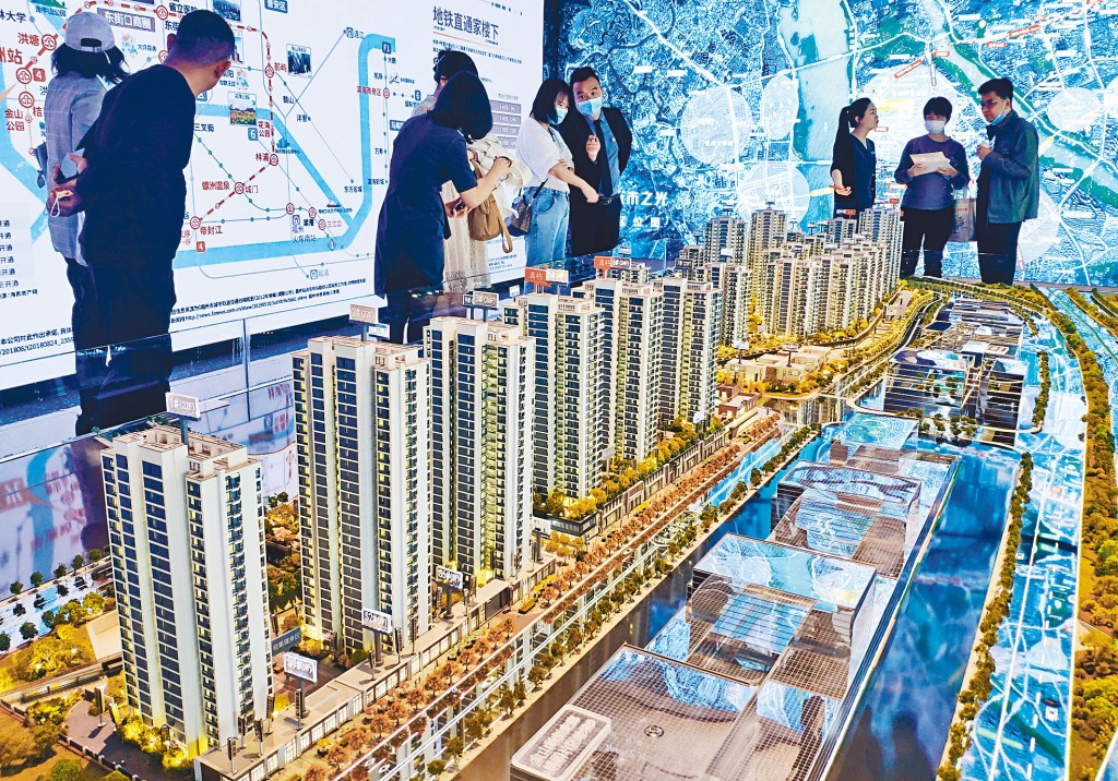 內地不少買家購入新盤後，最終爛尾收場。