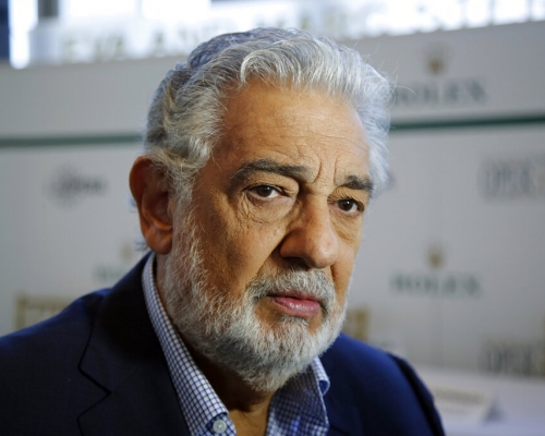 世界著名男高音杜明高(Placido Domingo)。AP圖片