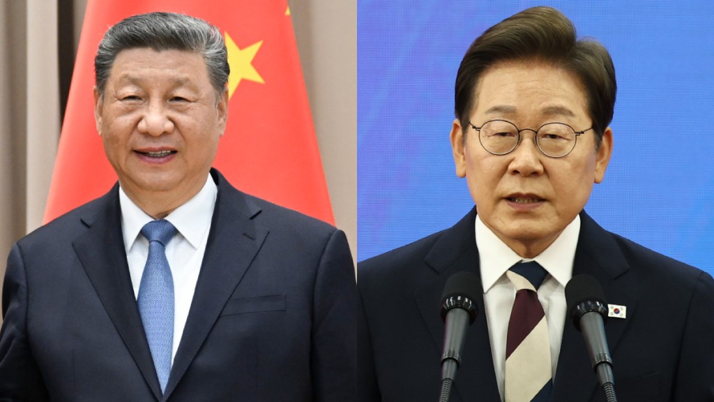 習近平獲李在明邀11月訪韓參加APEC。新華社