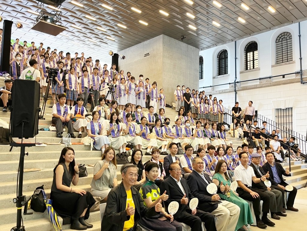 「何以中華」文化大使計劃,今日為完成計劃的179位學員舉行嘉許禮。楊婉婷攝 「何以中華」文化大使計劃,今日為完成計劃的179位學員舉行嘉許禮。楊婉婷攝