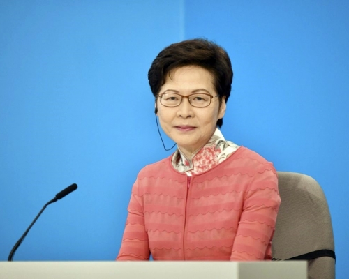 林鄭月娥指,政府每日亦思考如何改善信息發布。資料圖片