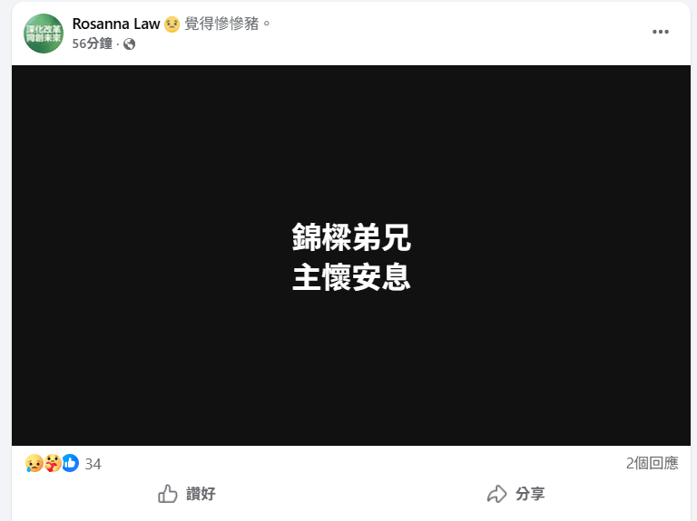 文化體育及旅遊局局長羅淑佩在社交平台發文哀悼蘇錦樑。資料圖片