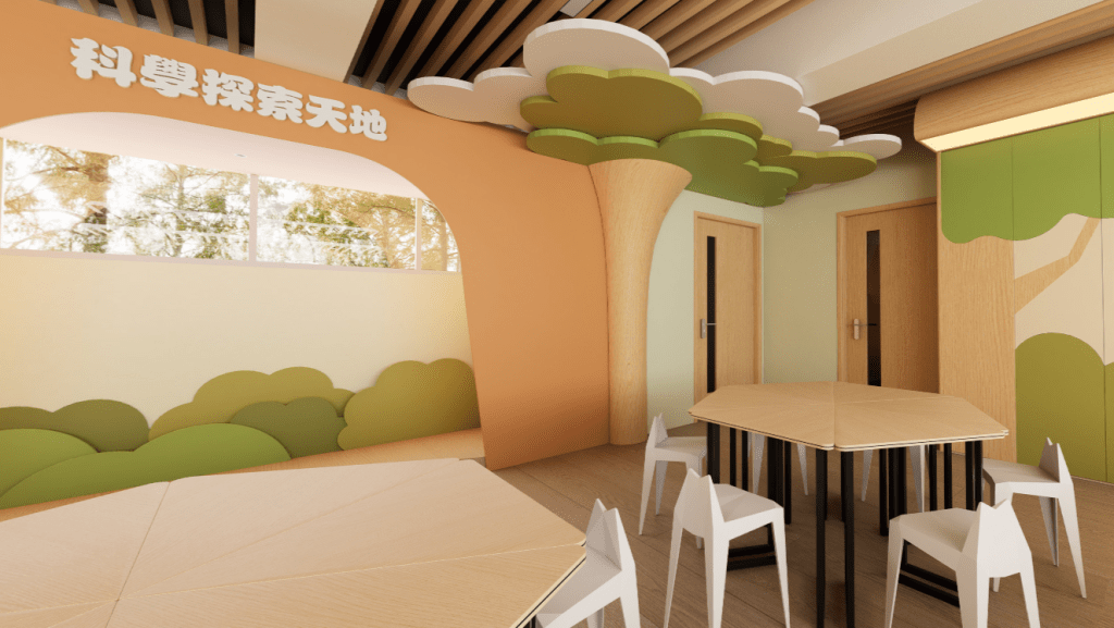 鐘聲學校 科學探索天地 SciMaker Space一角(模擬圖片) 鐘聲學校 科學探索天地 SciMaker Space一角(模擬圖片)