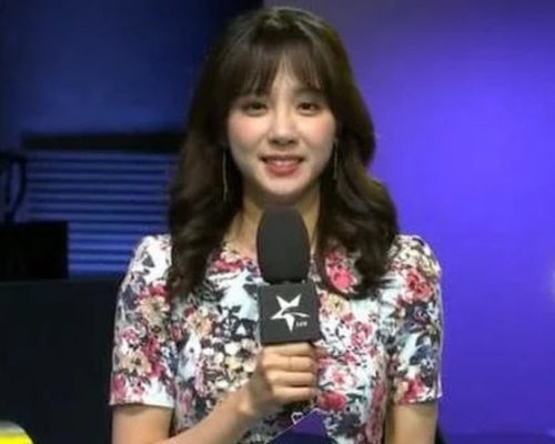 韓國JTBC電視台氣象女主持金敏娥。(網圖)