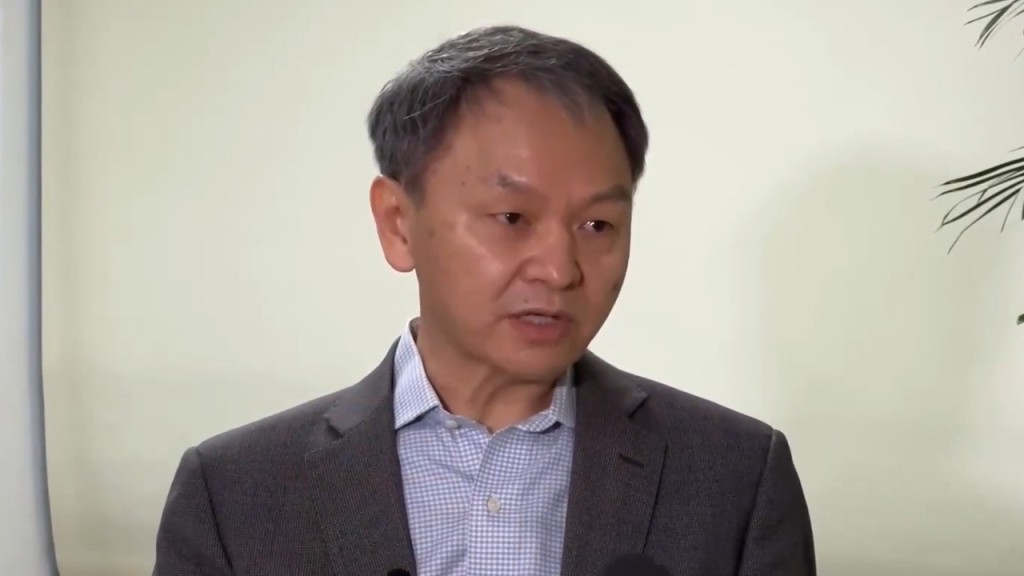 國家衛健委臨床檢驗中心副主任李金明。新華社