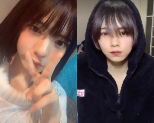 據日媒報道，涉案疑犯是森岡優十，常以女生打扮拍短片。 網圖
