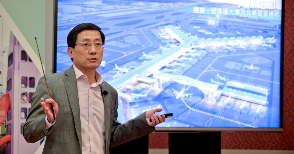 機管局行政總裁林天福。資料圖片