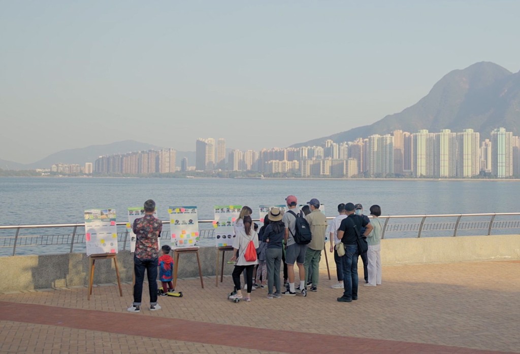 團隊邀請逾百位市民透表達對公共空間的想法及願景。政府圖片