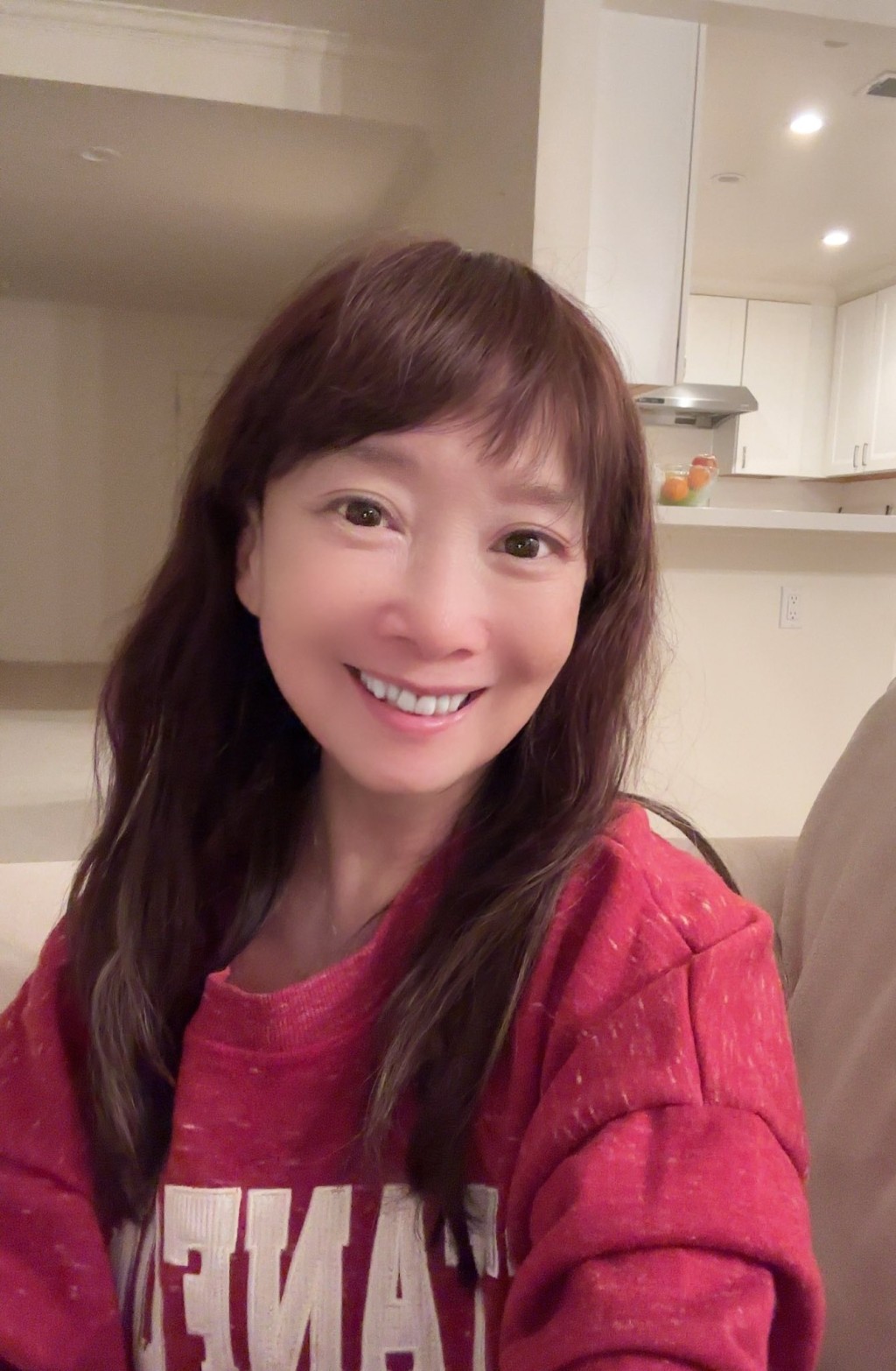 陳美齡早前到美國探望大仔一家。 陳美齡早前到美國探望大仔一家。