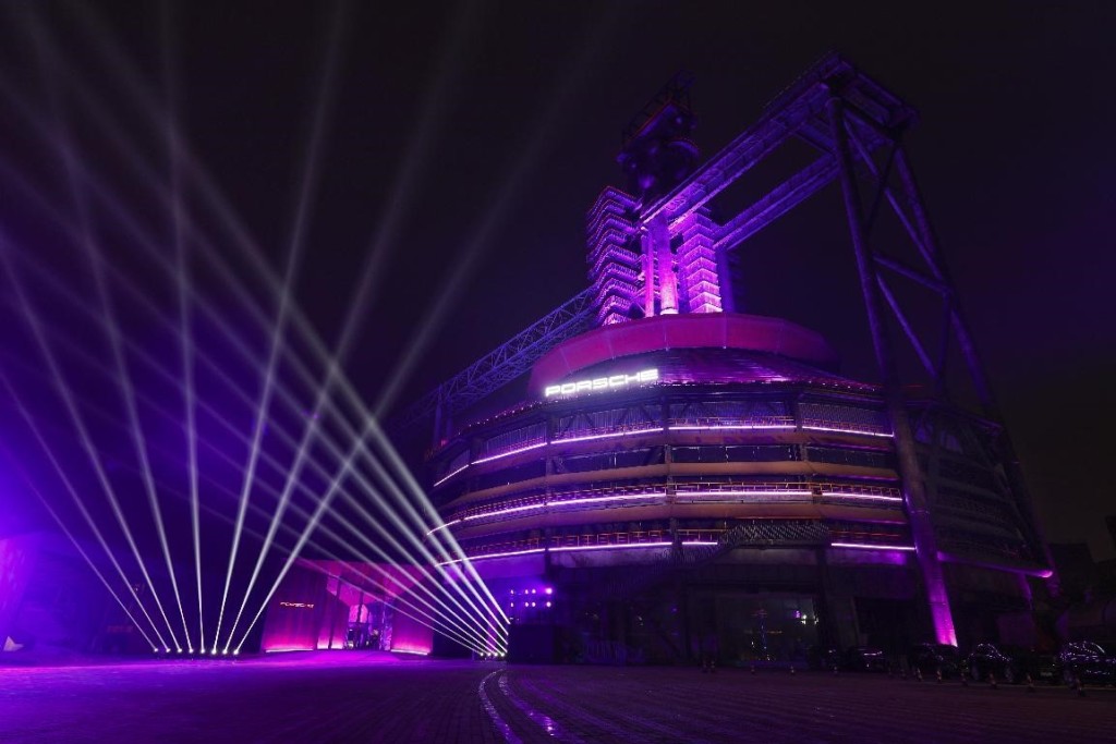 保時捷Porsche在北京首鋼園舉行Brand Night新車預覽活動。