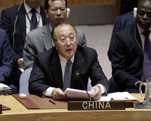中國常駐聯合國代表張軍強調在新疆採取的預防性反恐和去極端化舉措不是人權問題,亦無關種族歧視。 網圖