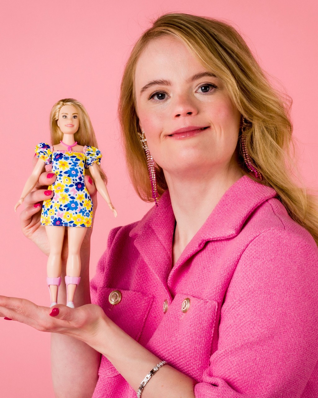 美泰推出首款唐氏综合症芭比娃娃。路透社