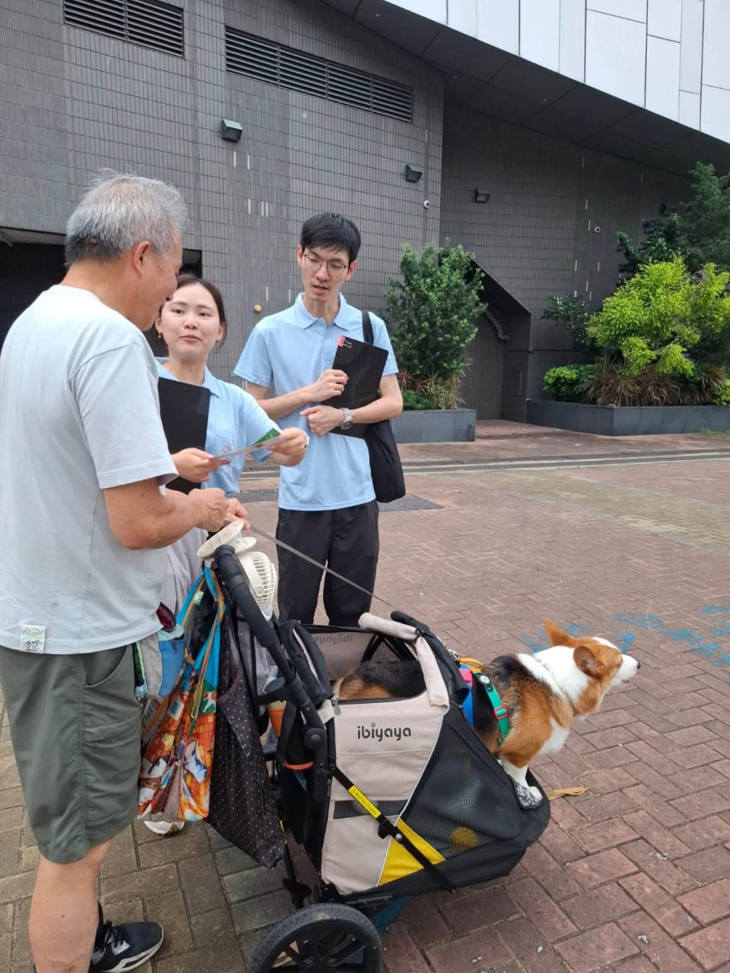 漁護署人員早前於元朗進行妥善控制狗隻巡查及執法行動。漁護署FB圖片 漁護署人員早前於元朗進行妥善控制狗隻巡查及執法行動。漁護署FB圖片
