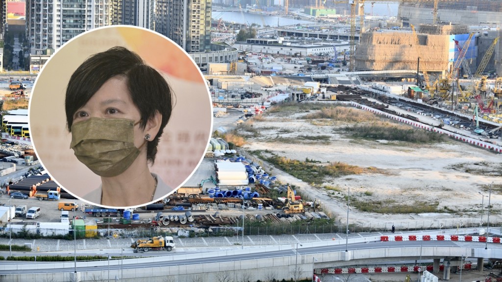 何永賢重申日後局方將交還啟德簡約公屋用地。資料圖片
