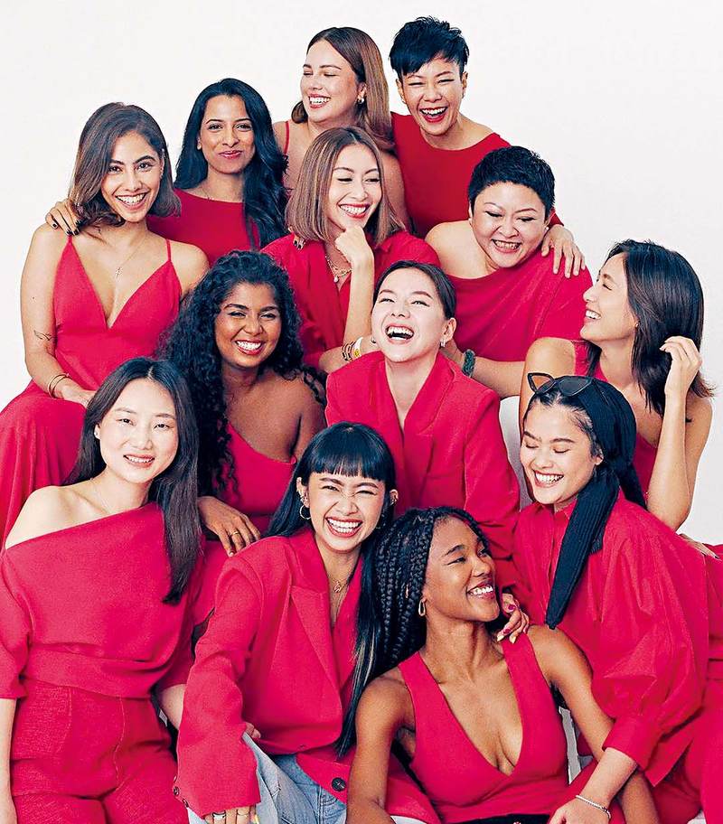 活潑大膽的色調， 可襯托任何亞洲女性健康的膚色。