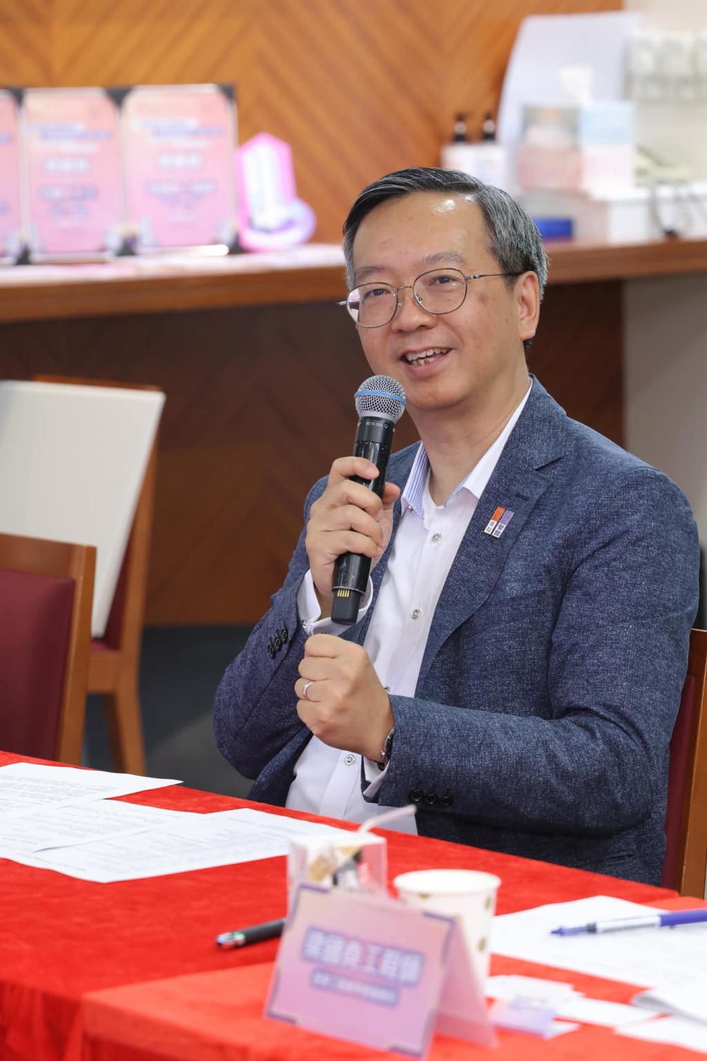 房屋局副局長戴尚誠。何永賢FB圖片