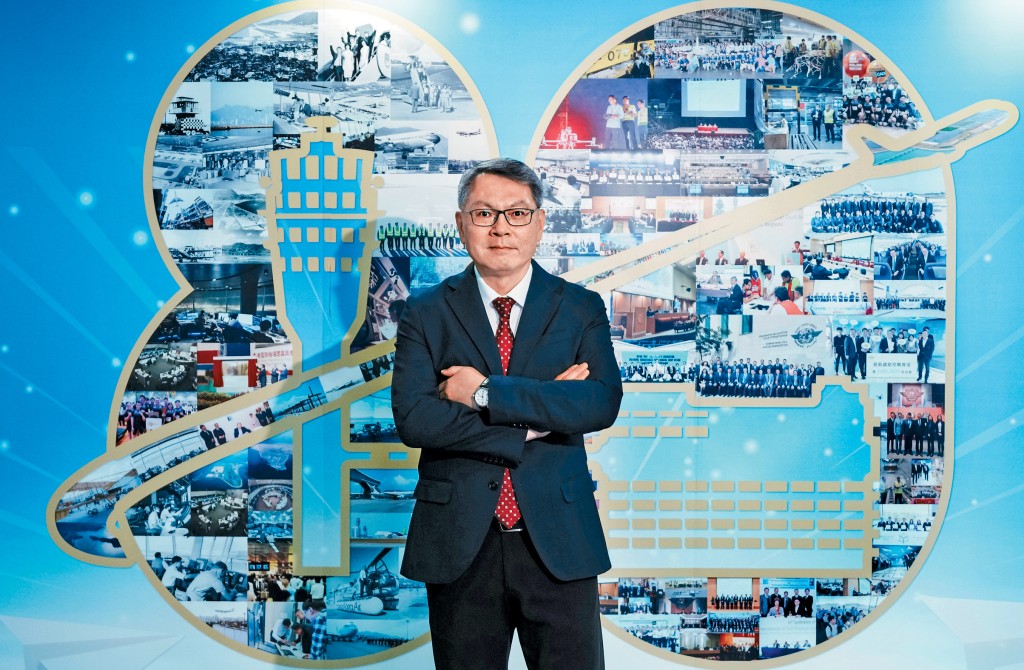 民航處處長廖志勇表示，最難忘是見證機場遷址前，部門持續完善基建配套，體現對航空業界的承擔。