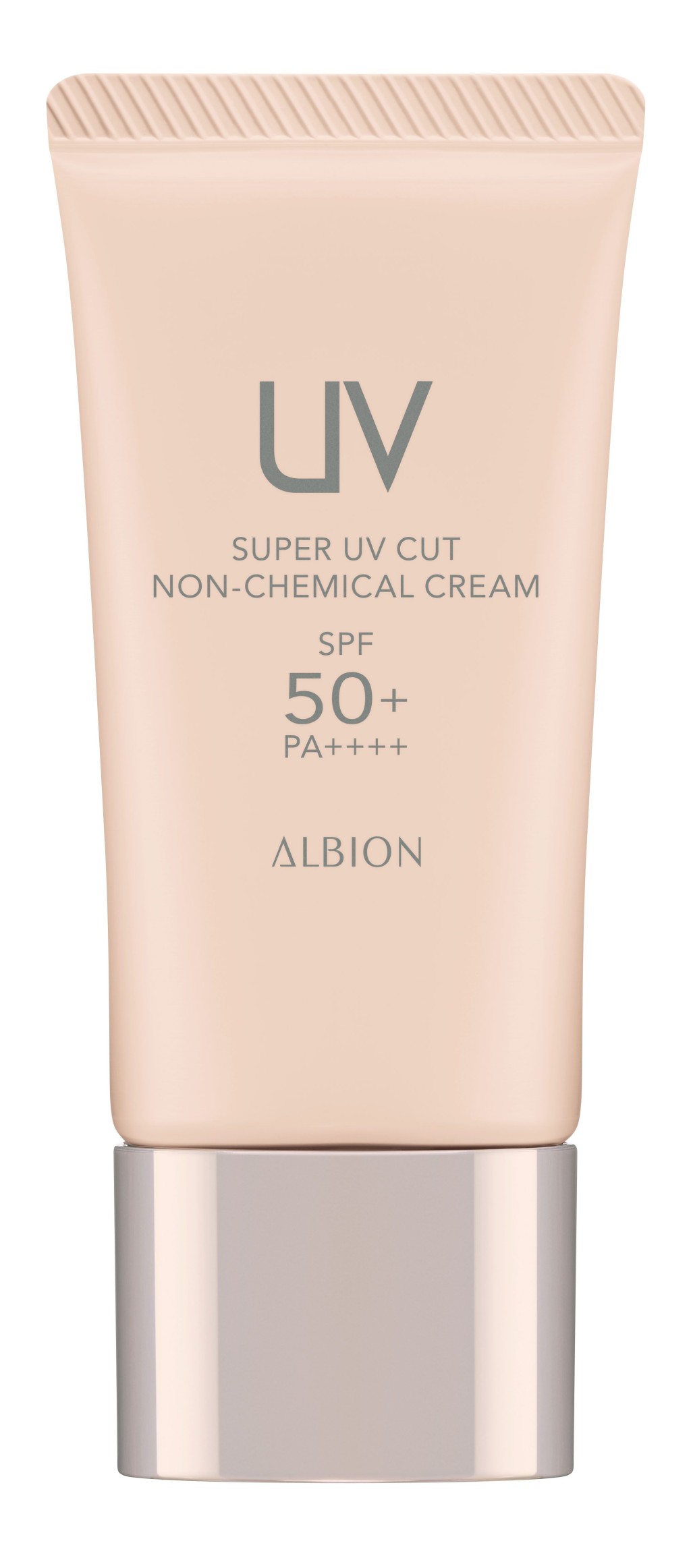 Albion全物理性溫和輕透防曬乳SPF50+ PA++++/$290,糅合高透明度且增強紫外綫阻隔成分的超幼細粉末,另由米糠精華和薰衣草蜂蜜組成的微囊,則可修復紫外綫帶來的傷害。