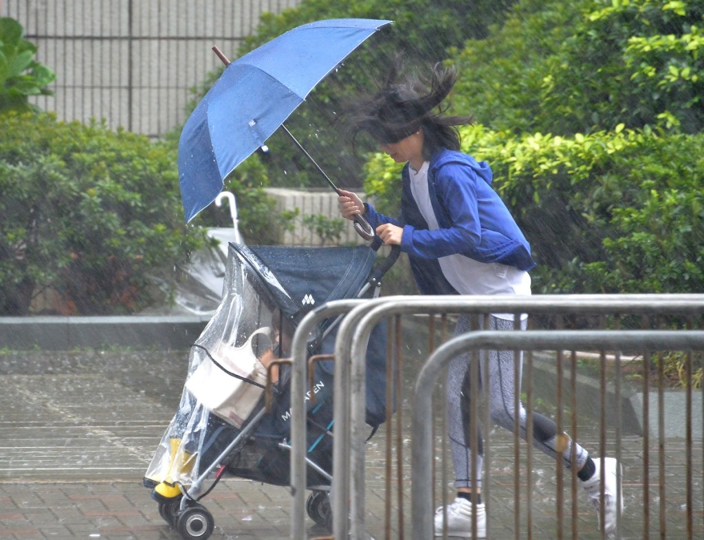 當「顯著降雨概率」為「中」至「高」時,表示當日的雨勢有機會較大。資料圖片