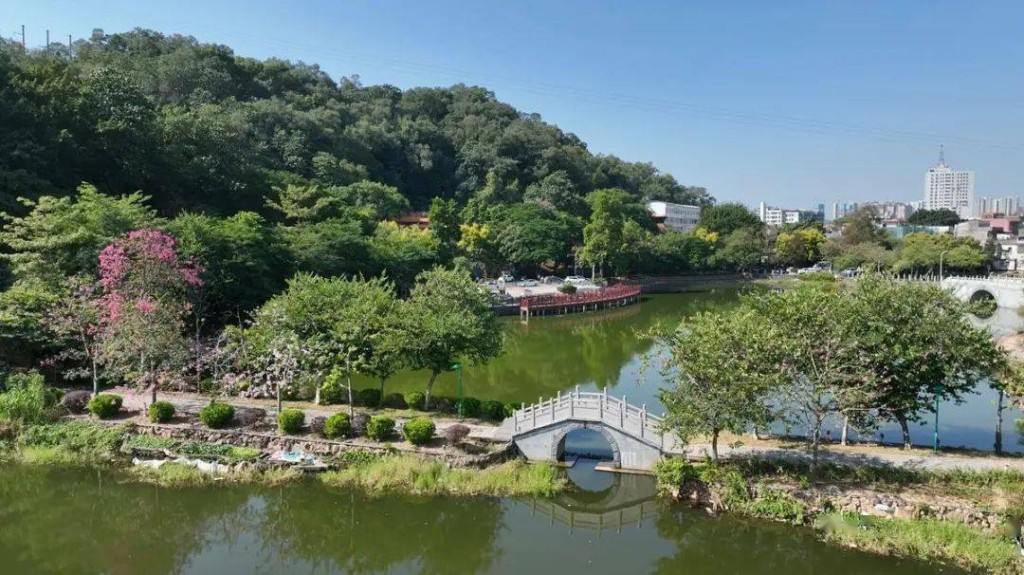 博羅縣葫蘆嶺貝丘遺址現已改造為休閒遊憩公園(圖片來源:博羅發布) 博羅縣葫蘆嶺貝丘遺址現已改造為休閒遊憩公園(圖片來源:博羅發布)