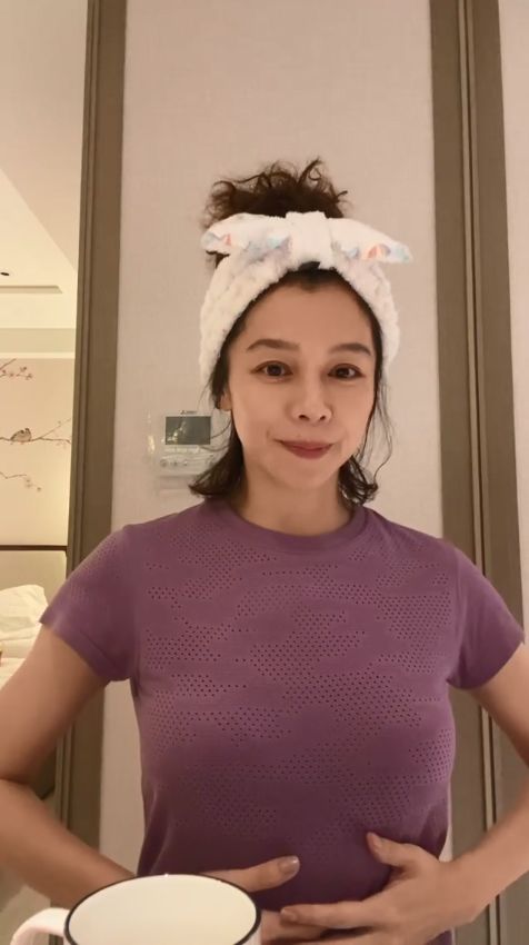 徐若瑄自爆口口食到冇停口，擔心會長肉。