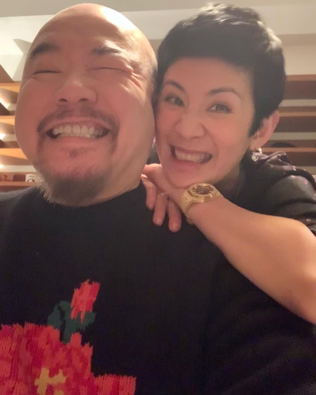 Wyman與吳君如不時相約見面,感情很好。