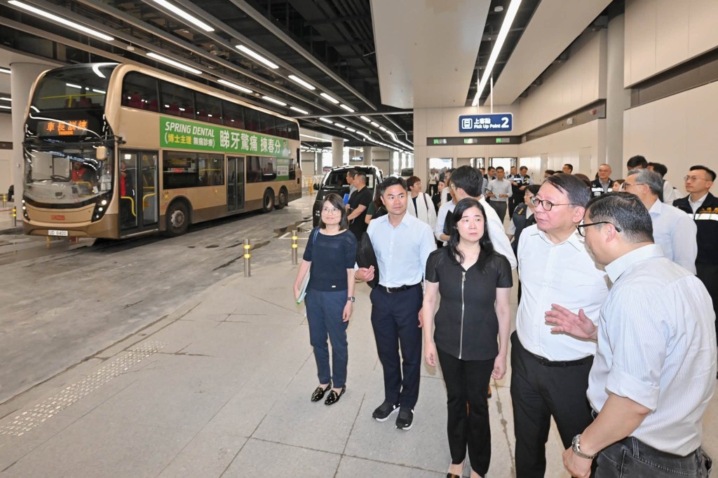 政務司司長陳國基今日（6日）下午親赴皇崗口岸港方口岸區進行實地視察。