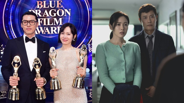 青龍電影獎2025丨玄彬攜孫藝珍夫妻檔獲封帝后   《選擇有罪》（右圖）獵8獎成大贏家