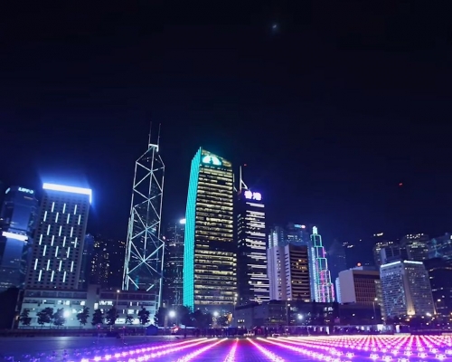 New TV在去年的跨年晚會中亦有無人機匯演。影片截圖